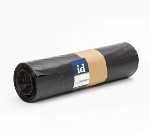 ID Jumbo Black Refuse Sacks 33"x37"