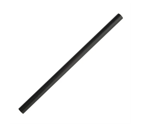 Smoothie Straws Paper Black (250)