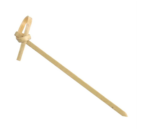 Looped Biodegradable Bamboo Skewers