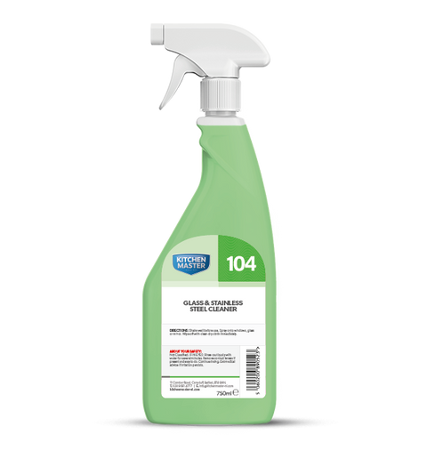 Glass & Stainless Steel Cleaner 6x750ml