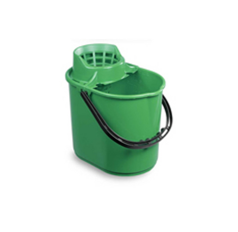 Mop Bucket And Wringer Plastic 12ltr - Round (5050)