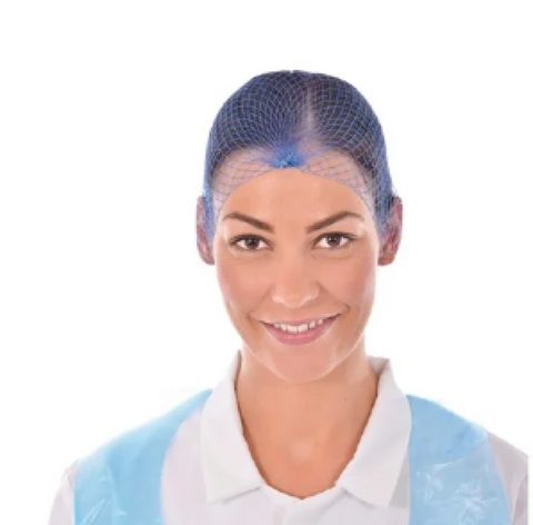 Lion Haircare Hair Net Light Blue (Pack of 50)