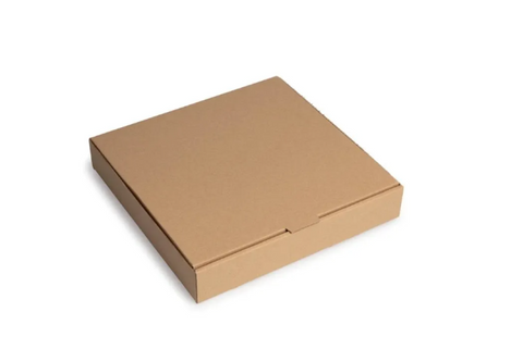 Kraft Corrugated Pizza Box - Various Sizes