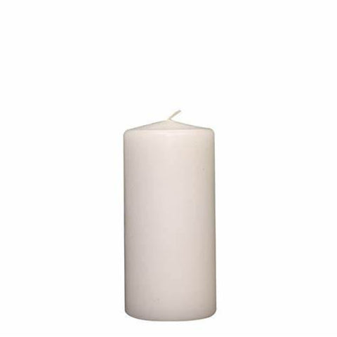 Pillar Candle White 8"