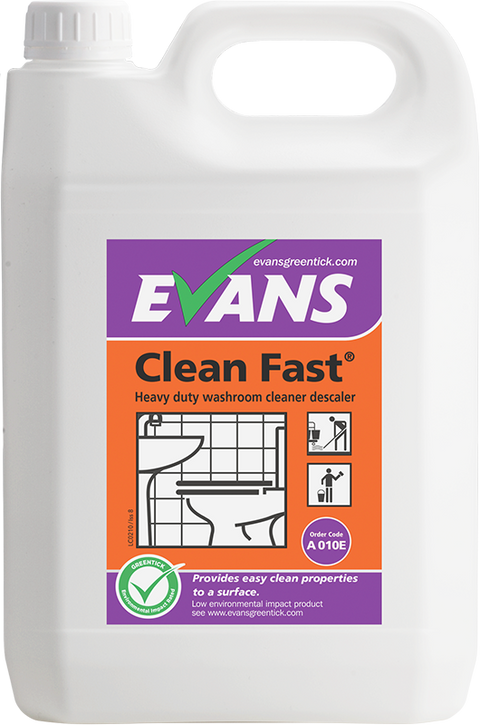 Clean Fast Washroom Cleaner 2x5 L