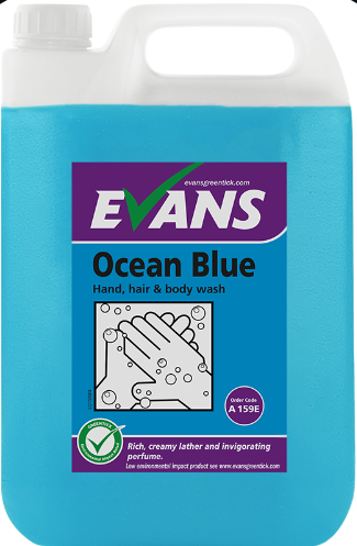 Ocean Blue Shampoo and Shower Gel 2x5L