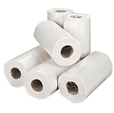 10" Towels 2ply White  24 x 40m