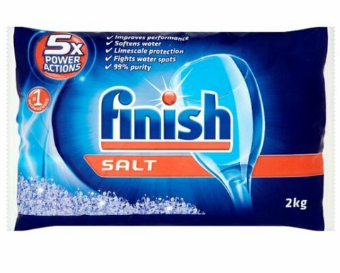Finish Dishwasher Salt 8 x 2kg