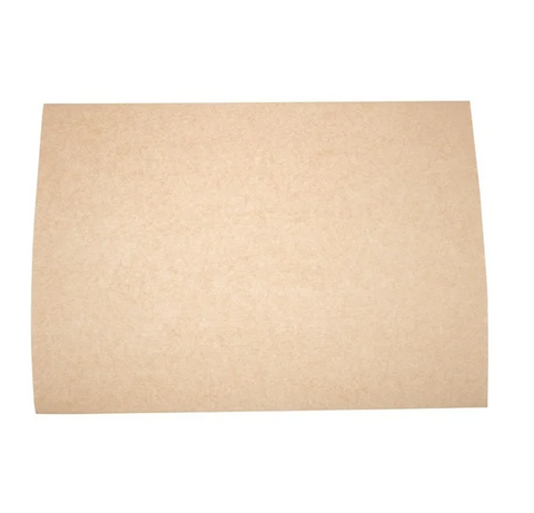 Vegware Compostable Unbleached Greaseproof Paper 380 x 275mm