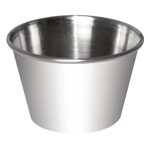 Stainless Steel 70ml Sauce Cups (Pack of 12)
