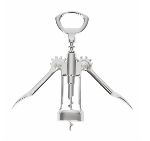Winged Bottle Opener and Corkscrew