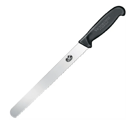 Victorinox Fibrox Larding Knife Serrated Blade 25.5cm