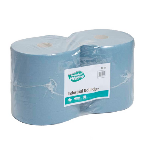 Industrial Roll Blue 2 ply 2x300m