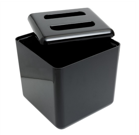 Beaumont Insulated Square Ice Bucket Black 6Ltr