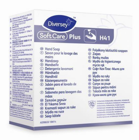 Softcare Plus Antibacterial Liquid Soap H41 6x800ml