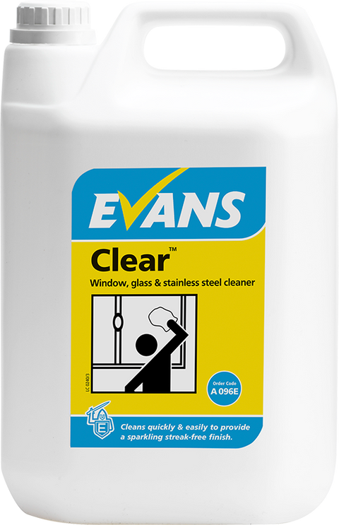Evans Clear Glass Cleaner 2x5l