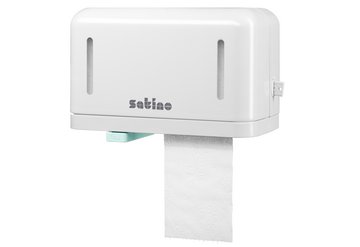 Satino Twin-Roll Toilet Paper Dispenser Plus