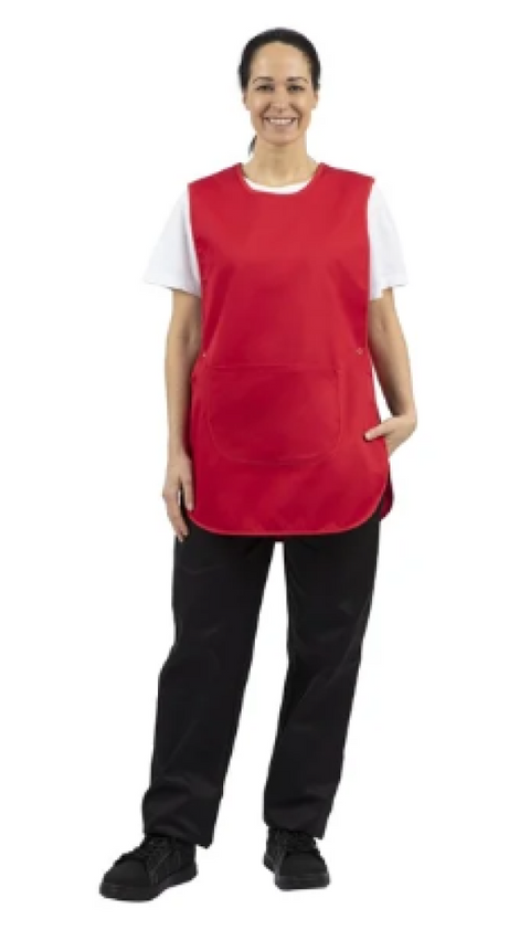 Tabard with Pocket Red - One Size